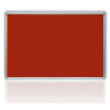 Filcová červená tabuľa v hliníkovom ráme 90x60 cm Filcová červená tabuľa v hliníkovom ráme 90x60 cm