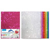 LUMA Moosgummi Bio Glitter, dekoračná pena A4 s flitrami, samolepiaca, 20x30cm, mix farieb (10ks) LUMA Moosgummi Bio Glitter, dekoračná pena A4 s flitrami, samolepiaca, 20x30cm, mix farieb (10ks)