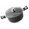 Hrniec MagicHome Black Line, 24 cm, 4,0 lit. s pokrievkou Hrniec MagicHome Black Line, 24 cm, 4,0 lit. s pokrievkou