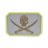 Nášivka PIRATE SKULL Emerson Béžová Nášivka PIRATE SKULL Emerson Béžová