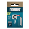 NOVUS sponky s úzkym chrbtom, typ C, 4/23 mm, 1000 ks NOVUS sponky s úzkym chrbtom, typ C, 4/23 mm, 1000 ks