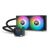 THERMALTAKE Vodní chladič LA240-S ARGB, 2x120mm ARGB, LGA1851, AM5, černá THERMALTAKE Vodní chladič LA240-S ARGB, 2x120mm ARGB, LGA1851, AM5, černá
