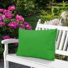 Záhradný vankúš vodeodolný 50x70 cm zelený Záhradný vankúš vodeodolný 50x70 cm zelený