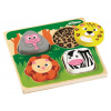 Tidlo Senzorické puzzle safari Tidlo Senzorické puzzle safari
