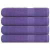 vidaXL Uteráky 4 ks fialová 100x200 cm 360 g/m2 100 % bavlna vidaXL Uteráky 4 ks fialová 100x200 cm 360 g/m2 100 % bavlna