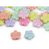 Plastové korálky hvězda, srdce, květ 20 g Varianta: 2 (15x15 mm) mix květ, Balení: 1 sáček Plastové korálky hvězda, srdce, květ 20 g Varianta: 2 (15x15 mm) mix květ, Balení: 1 sáček