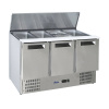 Chladiaci stôl 3-dverový so sklopným vekom, Arktic, 368L, 230V/155W, 1365x700x(H)860mm Chladiaci stôl 3-dverový so sklopným vekom, Arktic, 368L, 230V/155W, 1365x700x(H)860mm