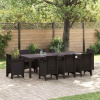 zahrada-XL Záhradný stôl Hnedá 250 x 100 x 73 cm polyratan 3378517 zahrada-XL Záhradný stôl Hnedá 250 x 100 x 73 cm polyratan 3378517