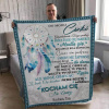 Prikrývka na posteľ - Migunica Migunica Mignica 200 x 150 cm biela, odtiene modrej (Otcovu prikrývku pre jeho dcéru - Dream Catcher) Prikrývka na posteľ - Migunica Migunica Mignica 200 x 150 cm biela, odtiene modrej (Otcovu prikrývku pre jeho dcéru - Dream Catcher)