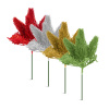 Vianočná dekorácia - zlatá, strieborná, červená, zelená - zapichovacie, ohýbateľné - 8 x 22 cm Vianočná dekorácia - zlatá, strieborná, červená, zelená - zapichovacie, ohýbateľné - 8 x 22 cm