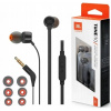 Káblové slúchadlá JBL T110 PURE BASS do uší Mikrofón čierne Káblové slúchadlá JBL T110 PURE BASS do uší Mikrofón čierne
