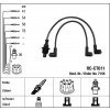 Zapalovací kabely NGK Citroen BX 1.6 (09.82-12.86) RC-CT611 7156 (sada) Zapalovací kabely NGK Citroen BX 1.6 (09.82-12.86) RC-CT611 7156 (sada)