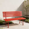 Záhradná lavica Judith červená Záhradná lavica Judith červená