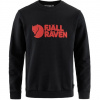 Fjällräven Fjällräven Logo Sweater M, Farba BLACK, Veľkosť S Fjällräven Fjällräven Logo Sweater M, Farba BLACK, Veľkosť S