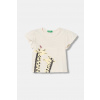 United Colors of Benetton tričko detské bavlnené 38V4G10N6.P.seasonal béžová 110 United Colors of Benetton tričko detské bavlnené 38V4G10N6.P.seasonal béžová 110