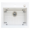 Aquasanita - Helika Turtl Quadro 565E alba, 4100700100423 Aquasanita - Helika Turtl Quadro 565E alba, 4100700100423