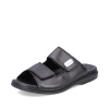 Pánske šľapky Rieker 25590-00 čierna Pánske šľapky Rieker 25590-00 čierna