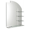 Aqualine Zrkadlo WEGA s poličkami 65x90cm 65028 Aqualine Zrkadlo WEGA s poličkami 65x90cm 65028