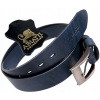 Opasok - Abiatti Navy Blue Belt - mužský produkt (Elegantné kožené opasky Pánske tmavo hnedé Rovicky) Opasok - Abiatti Navy Blue Belt - mužský produkt (Elegantné kožené opasky Pánske tmavo hnedé Rovicky)