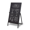 Jansen Display Dřevěné áčko Flip 68 x 140 cm, černé Jansen Display Dřevěné áčko Flip 68 x 140 cm, černé