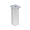 Walteco Nábytková noha guľatá, priemer 40mm, výška 100mm, aluminium optik Množstvo: 1 ks , 50009 Walteco Nábytková noha guľatá, priemer 40mm, výška 100mm, aluminium optik Množstvo: 1 ks , 50009