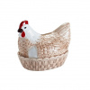 Mísa s víkem ve tvaru slepice Rise & Shine Hen, hnědá - Mason Cash Mísa s víkem ve tvaru slepice Rise & Shine Hen, hnědá - Mason Cash