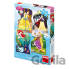 Dino Disney princezny 4 x 54 dielov Dino Disney princezny 4 x 54 dielov