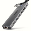 AXAGON HMC-7HX2, USB 5Gbps hub, 2x USB-A, USB-C, 2x HDMI 4k/60Hz, RJ-45 GLAN, PD 100W, kábel USB-C 15cm AXAGON HMC-7HX2, USB 5Gbps hub, 2x USB-A, USB-C, 2x HDMI 4k/60Hz, RJ-45 GLAN, PD 100W, kábel USB-C 15cm