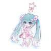 Popbuddies Akrylová kľúčenka Hatsune Miku Kawaii Summer Time Popbuddies Akrylová kľúčenka Hatsune Miku Kawaii Summer Time