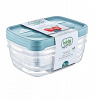 Nádoba na potraviny Hobby Life 2 l plast priehľadná 3 ks Nádoba na potraviny Hobby Life 2 l plast priehľadná 3 ks
