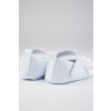 Biele dievčenské topánočky s volánikom OB005 bílá 6-12