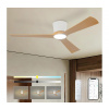 | ZEVENTI - LED stropný ventilátor AUREX LED/24W/230V Wi-Fi Tuya biela/dub + diaľkový ovládač | ZEV037 | ZEVENTI - LED stropný ventilátor AUREX LED/24W/230V Wi-Fi Tuya biela/dub + diaľkový ovládač | ZEV037