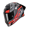 Integrální helma Scorpion Exo-R1 Evo II Air Adrenaline černá/červená/stříbrná S Integrální helma Scorpion Exo-R1 Evo II Air Adrenaline černá/červená/stříbrná S