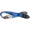 Stagg STE MEX SK BLUE, kytarový popruh, modrý Stagg STE MEX SK BLUE, kytarový popruh, modrý