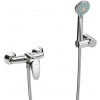 Jika DEEP BY vanová nástěnná baterie, s přepínačem, se sprchovou soupravou, chrom Jika DEEP BY vanová nástěnná baterie, s přepínačem, se sprchovou soupravou, chrom