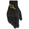 rukavice S MAX DRYSTAR, ALPINESTARS (čierna/žltá fluo, veľ. L)