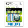 Philips baterie AA 2100mAh MultiLife, NiMh - 4ks R6B4A210-10 Philips baterie AA 2100mAh MultiLife, NiMh - 4ks R6B4A210-10