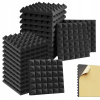 24 KS SAMOLEPIACE AKUSTICKÉ PANELY AKUSTICKÁ PENA PYRAMÍDY 30*30*5CM 24 KS SAMOLEPIACE AKUSTICKÉ PANELY AKUSTICKÁ PENA PYRAMÍDY 30*30*5CM