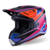 přilba SUPERTECH S-M7 FUSE, ALPINESTARS (modrá/fialová/růžová, vel. M) přilba SUPERTECH S-M7 FUSE, ALPINESTARS (modrá/fialová/růžová, vel. M)