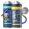 AC FIX 2x Chladivo R134a Plyn Tesniaci prostriedok klimatizácie + Hadica AC FIX 2x Chladivo R134a Plyn Tesniaci prostriedok klimatizácie + Hadica