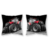 Detexpol Traktor red micro Polyester 40 x 40 cm Detexpol Traktor red micro Polyester 40 x 40 cm