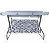 Strieška na hojdačku Monte Carlo 220 x 128 cm D031-26CW PATIO Strieška na hojdačku Monte Carlo 220 x 128 cm D031-26CW PATIO