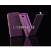 Kožený obal Samsung Galaxy Ace 4 (G357) – Flip MN – fialová
