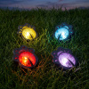 Zapichovacia LED solárna lampa – lienka – farebná – čierna – plast – 9 x 9 x 8,5 cm Zapichovacia LED solárna lampa – lienka – farebná – čierna – plast – 9 x 9 x 8,5 cm