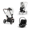 Cybex Platinum CYBEX Priam 5.0 Travel Set + Cloud T - Style Collection off white 2026 rose gold Cybex Platinum CYBEX Priam 5.0 Travel Set + Cloud T - Style Collection off white 2026 rose gold