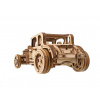 Ugears 3D drevené mechanické puzzle The Hot Rod Furious Ugears 3D drevené mechanické puzzle The Hot Rod Furious