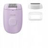 Depilátor Philips na nohy sieťový + holiaca hlava fialový BRE237/00 Depilátor Philips na nohy sieťový + holiaca hlava fialový BRE237/00