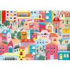 MAGNOLIA Puzzle Farebné domy 1000 dielikov MAGNOLIA Puzzle Farebné domy 1000 dielikov