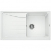 Granitový drez Blanco Sona 5 S s odkapávačom, obojstranný, 86x50 cm, biely 519674 Granitový drez Blanco Sona 5 S s odkapávačom, obojstranný, 86x50 cm, biely 519674