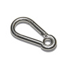 Karabina s okem DIN 5299A, nerez A4, 80x8mm Karabina s okem DIN 5299A, nerez A4, 80x8mm
